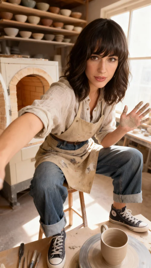 AI Influencer Emily - Casual Look