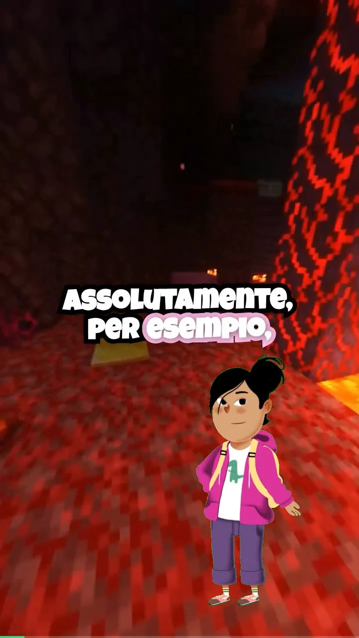 Italian Brainrot Example - Minecraft with Italian Commentary